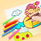Mini Watercolor Marker Set for DIY Drawing & Canvas Painting
