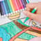 Mini Watercolor Marker Set for DIY Drawing & Canvas Painting