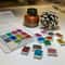 Premium Fantasy Gold Solid Watercolor Pigment Set for Painting & Calligraphy