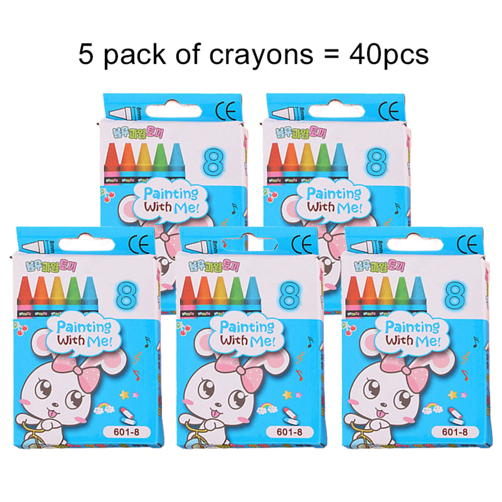 Creative DIY Color Crayon Art Kit For Kids Students 7