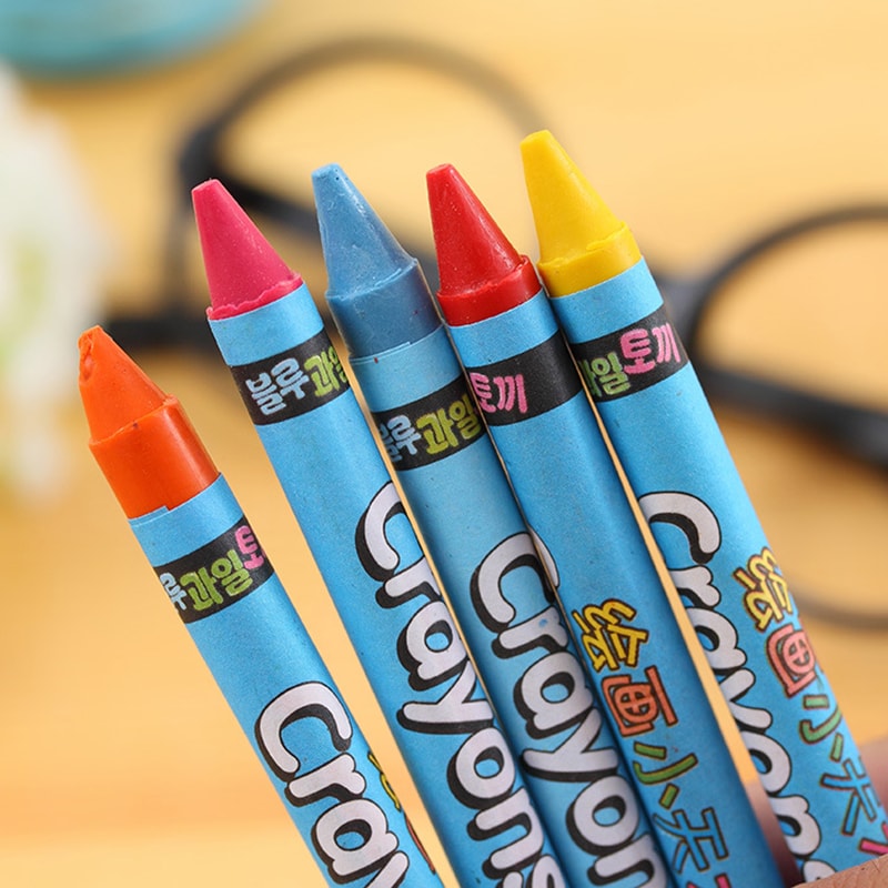 Creative DIY Color Crayon Art Kit For Kids Students 3