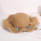 Bohemian Straw Hat With Shell Beads Wide Brim Sun Protection Hat For Beach Photos 8