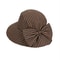 Retro Plaid Womens Wide Brim Sun Hat With Bow Stylish Foldable Sun Protection Hat 8