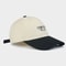 Color Block Baseball Cap with Embroidered Letter Adjustable Fit and Breathable Casual Cap