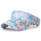 Tie Dye Breathable Sun Visor Lightweight Unisex Outdoor Sports Cap For Running Hiking 6