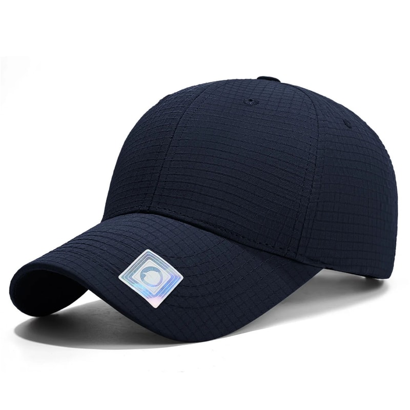 Summer Plaid Baseball Cap Quick Drying Unisex Multi Color 10