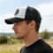 Breathable Suede Mesh Trucker Hat Adjustable Casual Baseball Cap 1