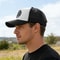 Breathable Suede Mesh Trucker Hat Adjustable Casual Baseball Cap 1