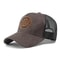 Breathable Suede Mesh Trucker Hat Adjustable Casual Baseball Cap 5