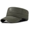 Mens Lightweight Quick Dry Plaid Military Cap with Ventilation