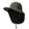 Premium Outdoor Sun Protection Hat With Neck Flap Adjustable Windproof Fishing Hiking Hat 4