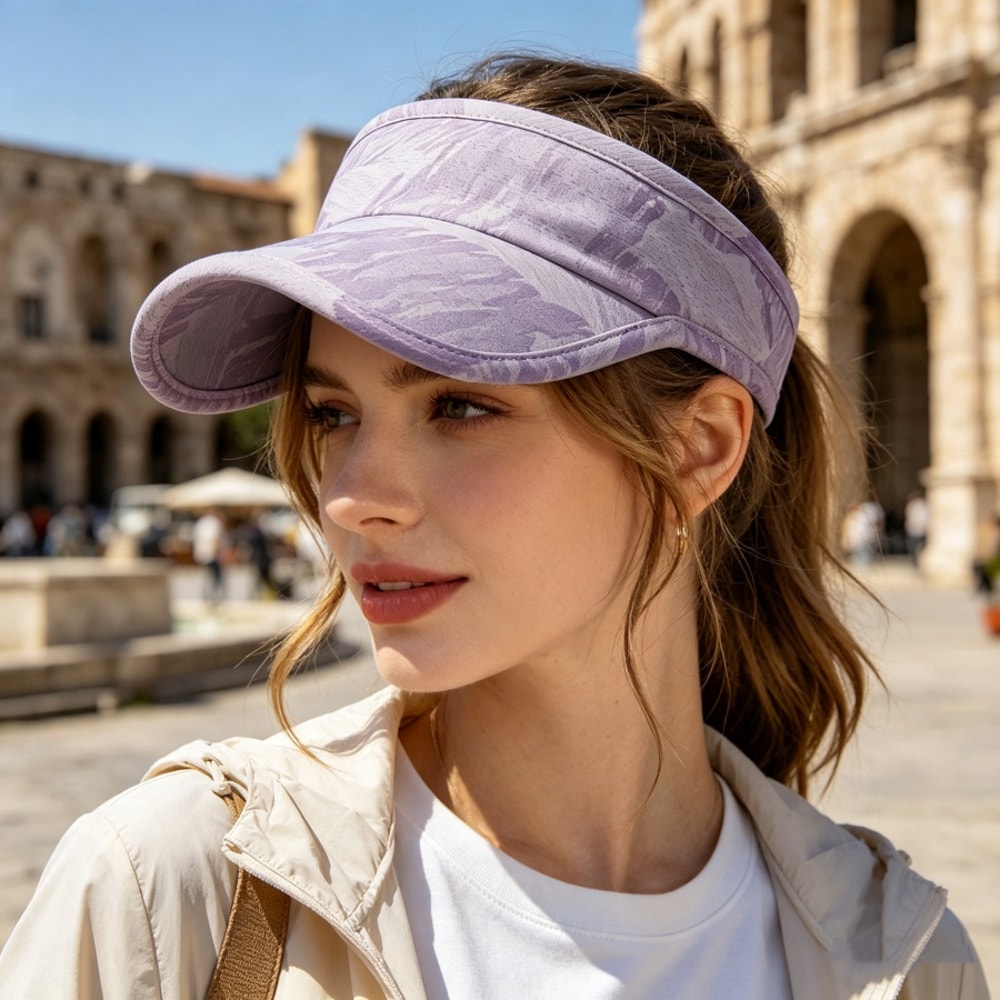 Lightweight Summer Visor Hat Quick Dry Breathable Baseball Cap For Outdoor Travel Running 4