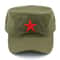 Red Cotton Cap With Star Mao Hat Mens Casual Gift Hat 4