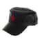 Red Cotton Cap With Star Mao Hat Mens Casual Gift Hat 3