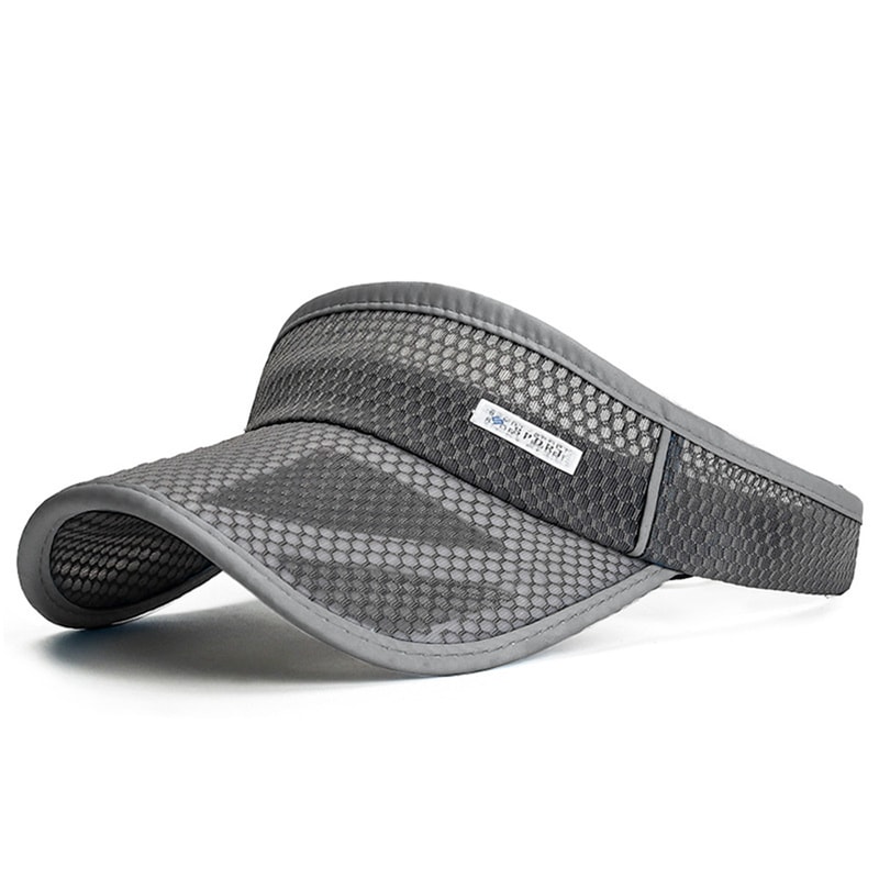 Performance Breathable Mesh Sun Visor Adjustable Quick Dry Sports Visor for Running & Golf