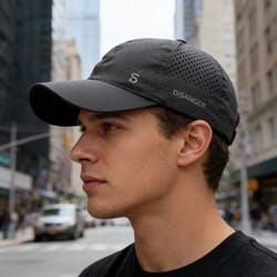 mens & womens quick dry running cap breathable outdoor sun hat for fishing & sports