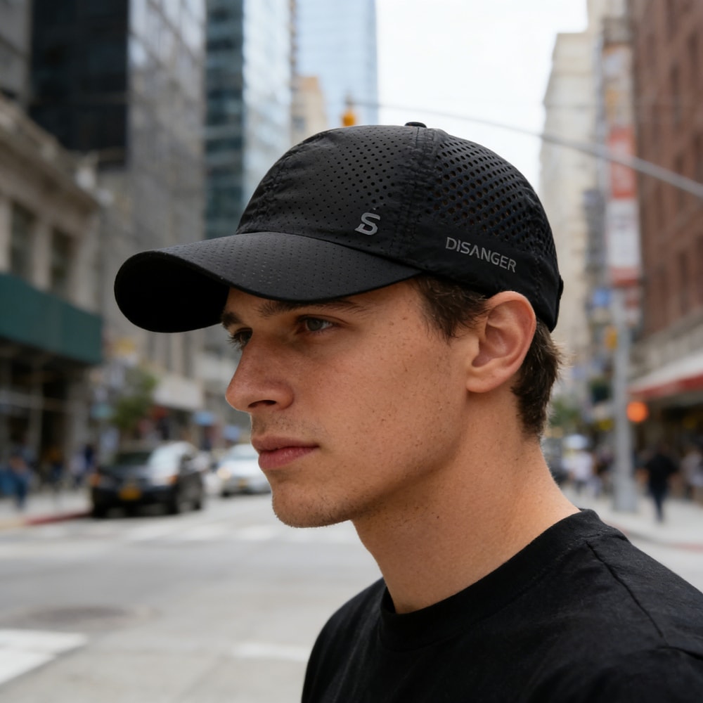 Mens Womens Quick Dry Running Cap Breathable Outdoor Sun Hat For Fishing Sports 5