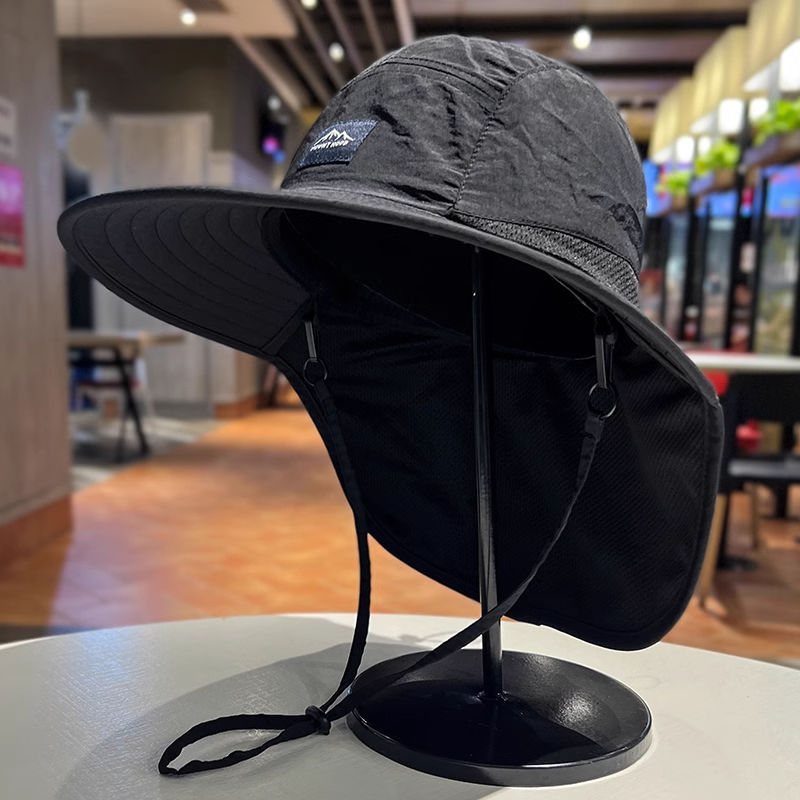All Season Outdoor Sun Protection Hat With Neck Cover Wide Brim UV Protection Fishing Hiking Cap 7