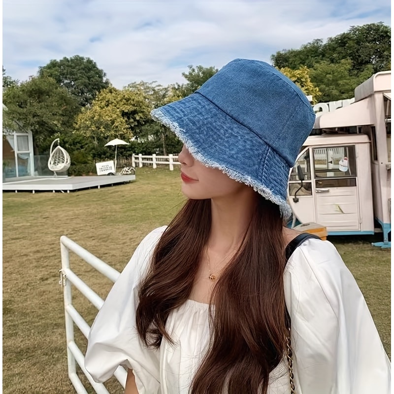 UV Protection Summer Fisherman Hat Travel Casual Sun Hat 3
