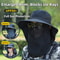 Premium UV Protection Sun Hat with Neck Flap Wide Brim Quick Dry Bucket Cap for Men & Women