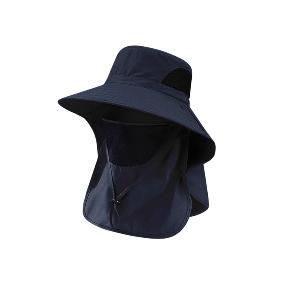 Premium UV Protection Sun Hat with Neck Flap Wide Brim Quick Dry Bucket Cap for Men & Women