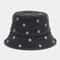 Denim Daisy Bucket Hat For Women Stylish Sun Protection Fishermans Hat 5