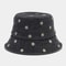 Denim Daisy Bucket Hat For Women Stylish Sun Protection Fishermans Hat 5
