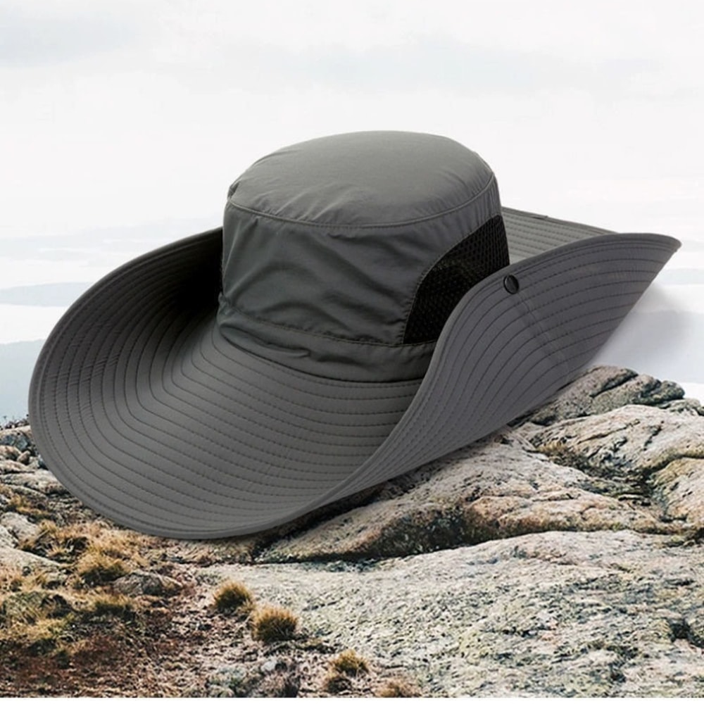 Foldable UV Protection Sun Hat Breathable Outdoor Fishing & Hiking Cap