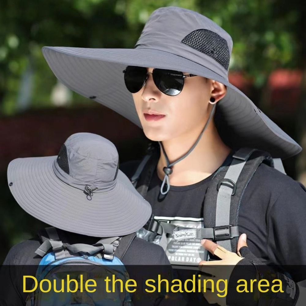 Foldable UV Protection Sun Hat Breathable Outdoor Fishing & Hiking Cap