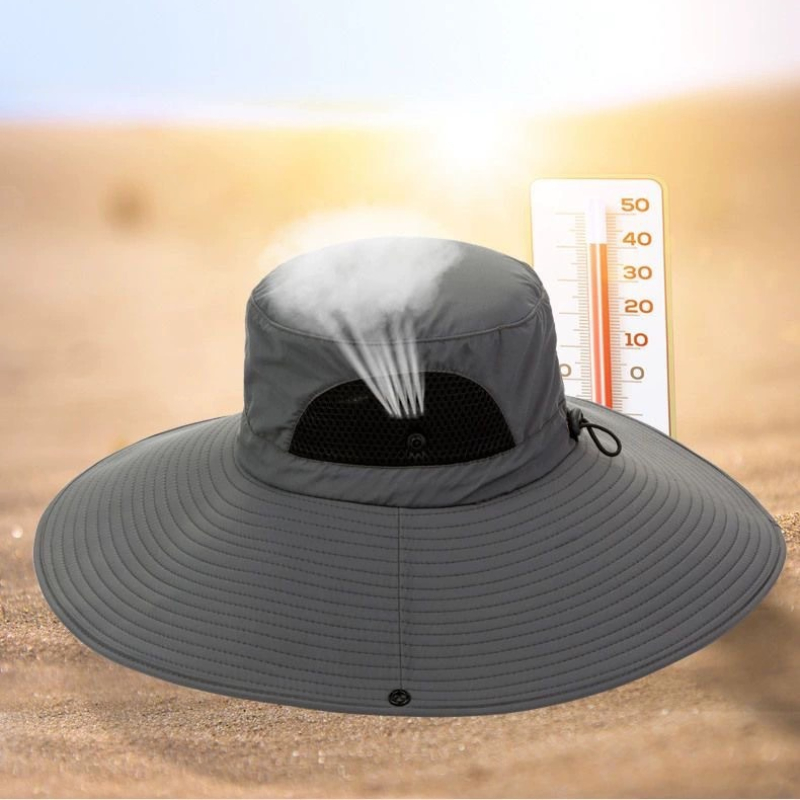 Foldable UV Protection Sun Hat Breathable Outdoor Fishing & Hiking Cap