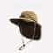 Summer Wide Brim Sun Hat for Neck & Face Protection Unisex Outdoor Bucket Hat