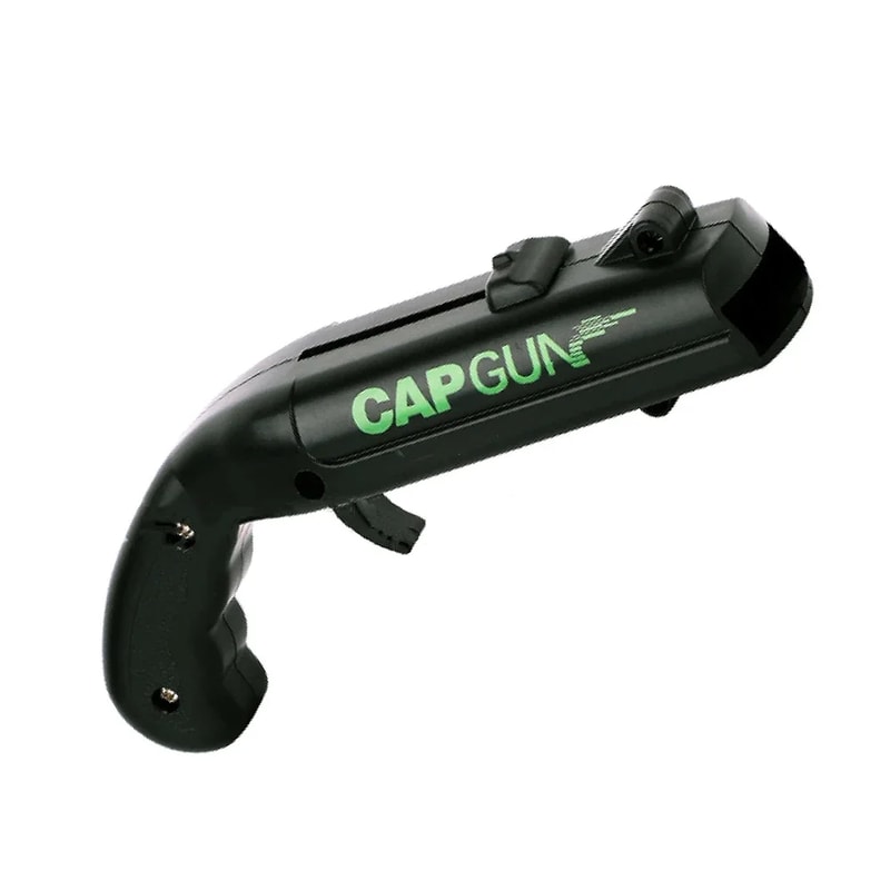 Cap Gun Beer Bottle Opener Fun Party Bar Tool & Beverage Launcher