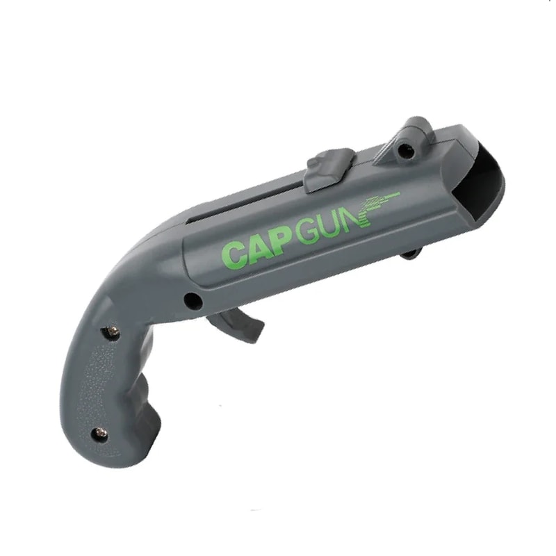 Cap Gun Beer Bottle Opener Fun Party Bar Tool & Beverage Launcher