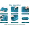 Portable Inflatable Travel Pillow for Camping & Outdoor Comfort