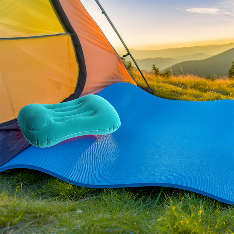 Portable Inflatable Camping Pillow Lightweight Foldable Travel & Outdoor Comfort Cushion