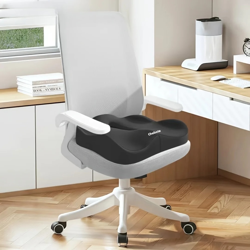 Ergonomic Memory Foam Seat Cushion 3D Comfort For Car Office 5