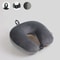 ErgoCloud Travel Neck Pillow Soft Neck Support Pillow for Flights Cars & Office Comfort