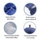 ErgoCloud Travel Neck Pillow Soft Neck Support Pillow for Flights Cars & Office Comfort