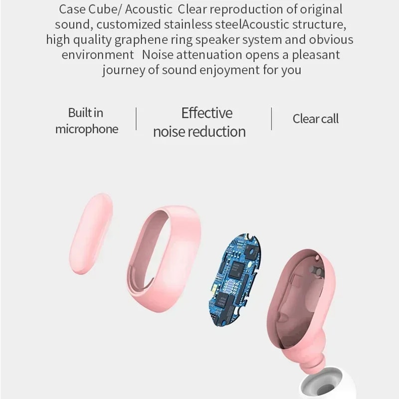 Premium Wireless Bluetooth Earbuds with Mic & LED Display TWS Headphones