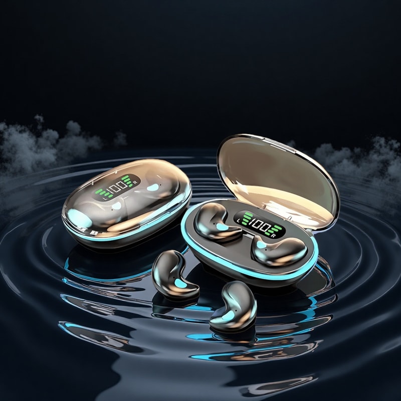 Wireless Bluetooth Earbuds TWS Stereo Headphones Waterproof Mini Earphones