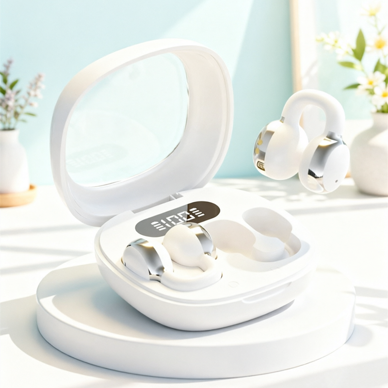 Wireless Bluetooth Earbuds with Digital Power Display & Stereo Sound