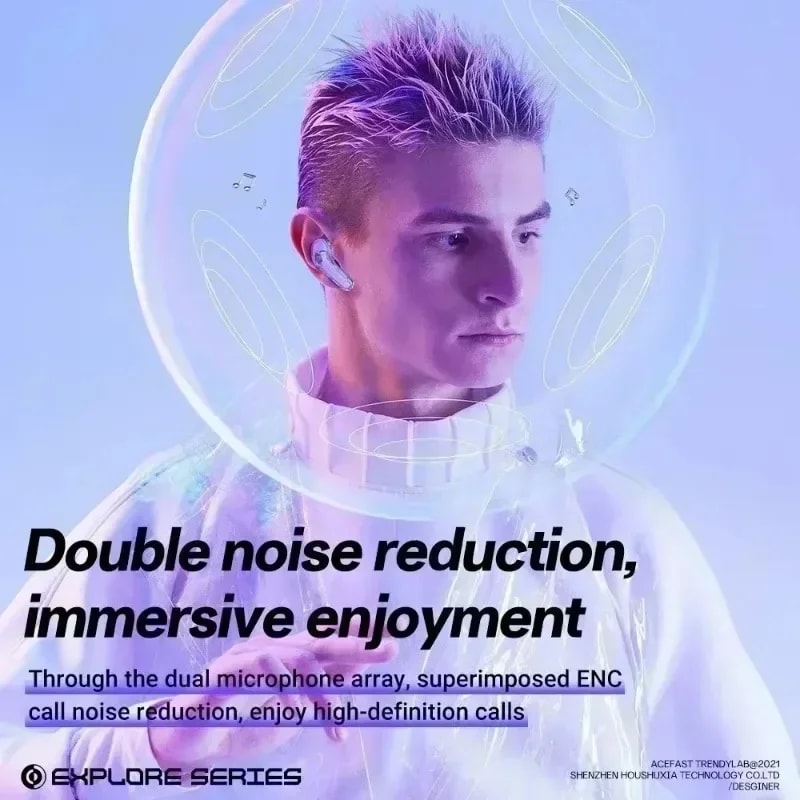 Premium Sport & Gaming Earbuds NoiseCanceling Bass Headphones with Touch Control