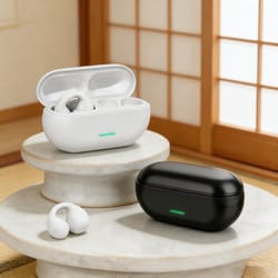 wireless air conduction bluetooth headset noise canceling hd call earphones