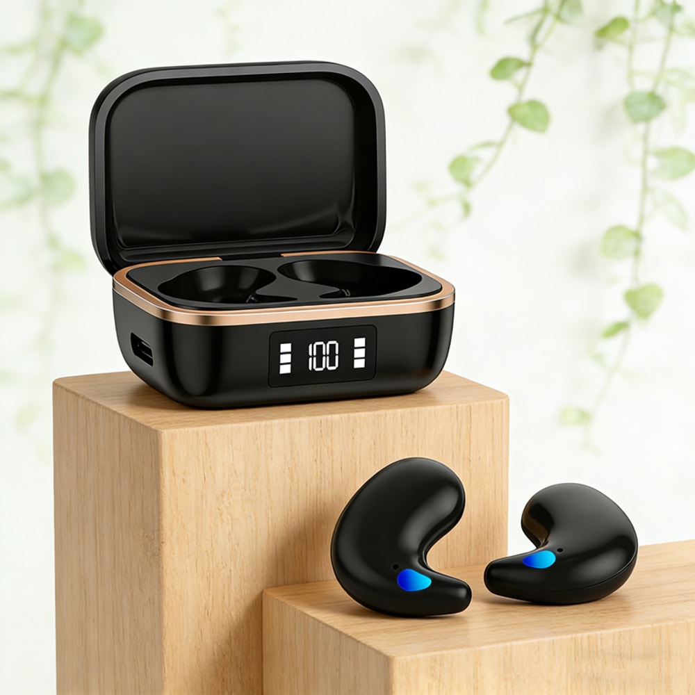 Wireless TWS Bluetooth Earphones Waterproof Stereo Sport Headset