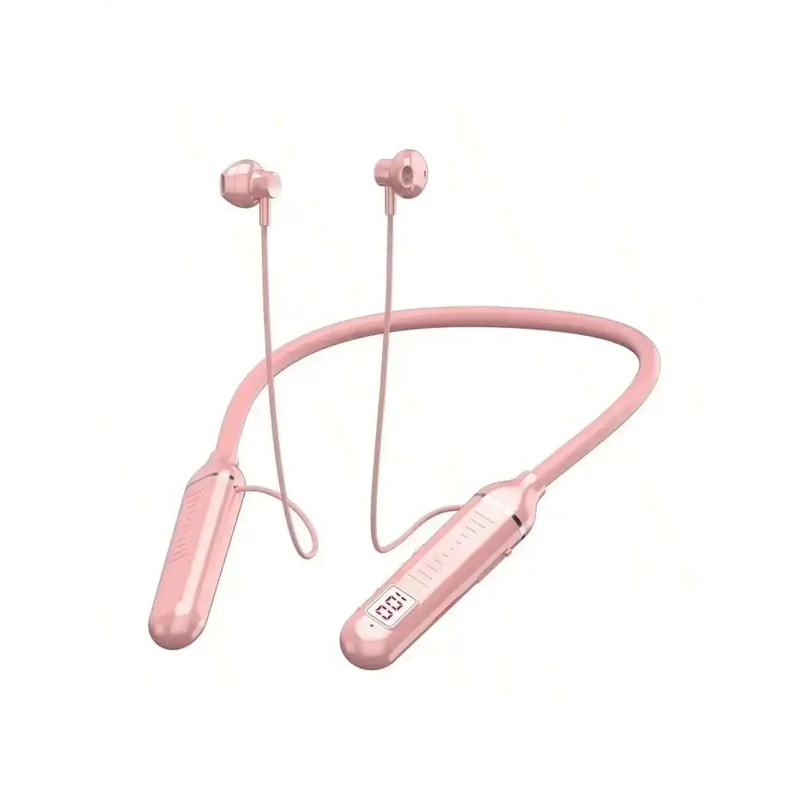 Magnetic Wireless Neckband Headphones with Bluetooth Earphones for Sports
