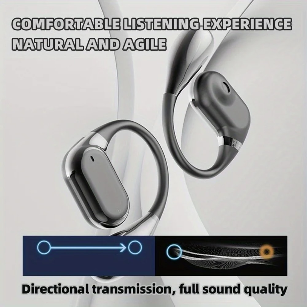 Secure Fit Wireless Bluetooth Sports Earbuds with ENC Mic