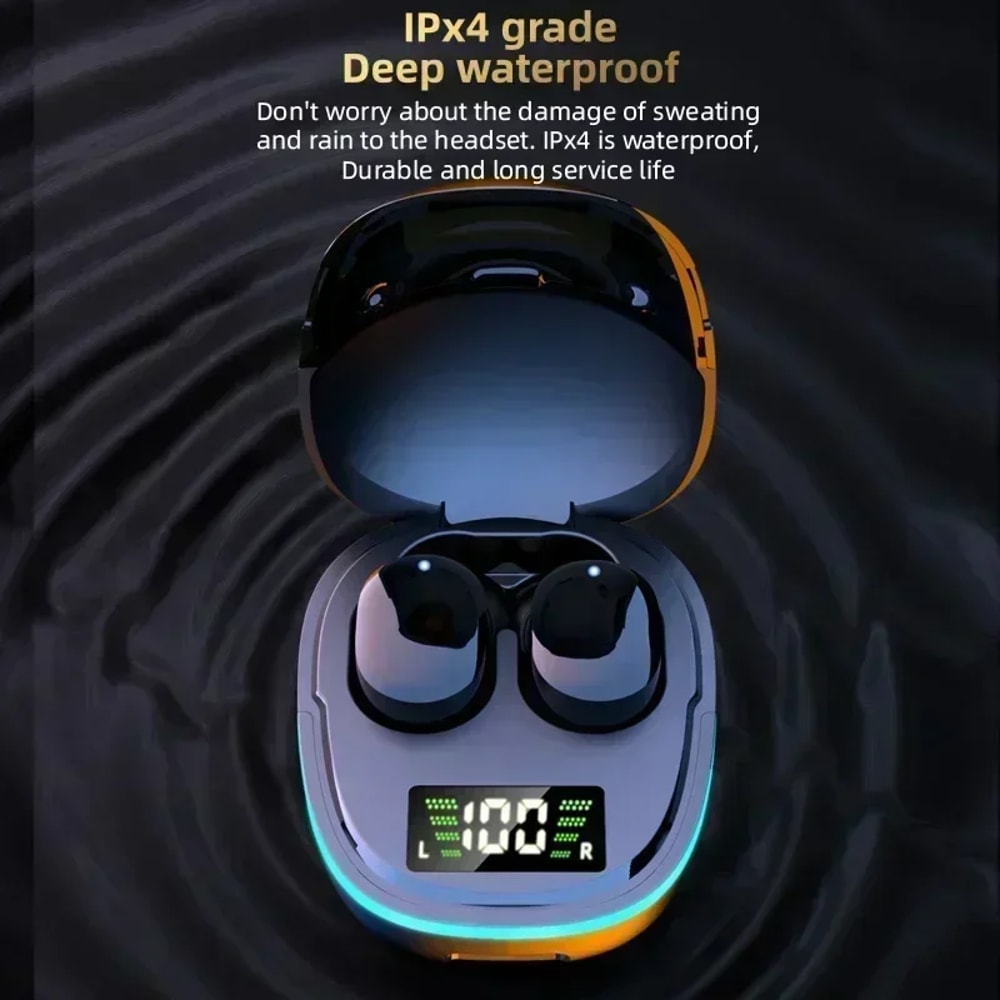 TWS Wireless Sport Earbuds with Mic Bluetooth In Ear Headset