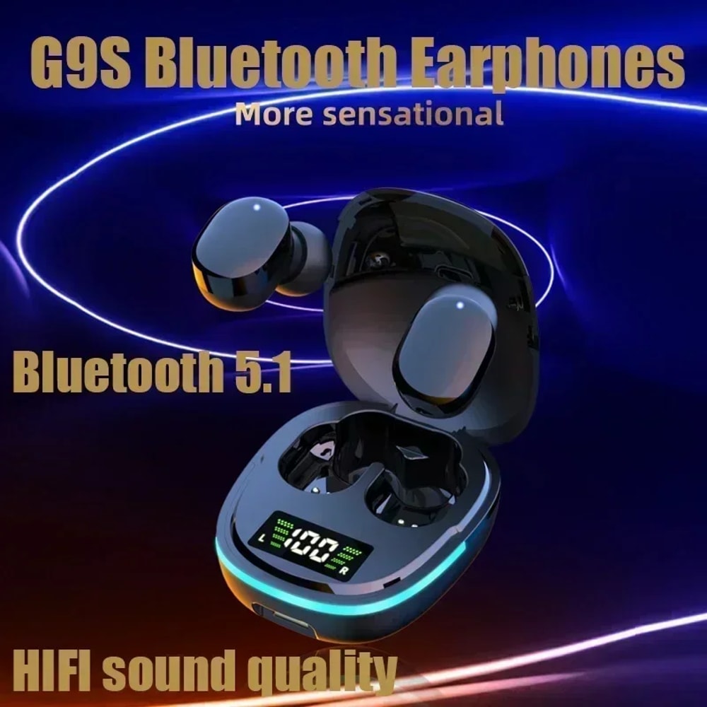 TWS Wireless Sport Earbuds with Mic Bluetooth In Ear Headset