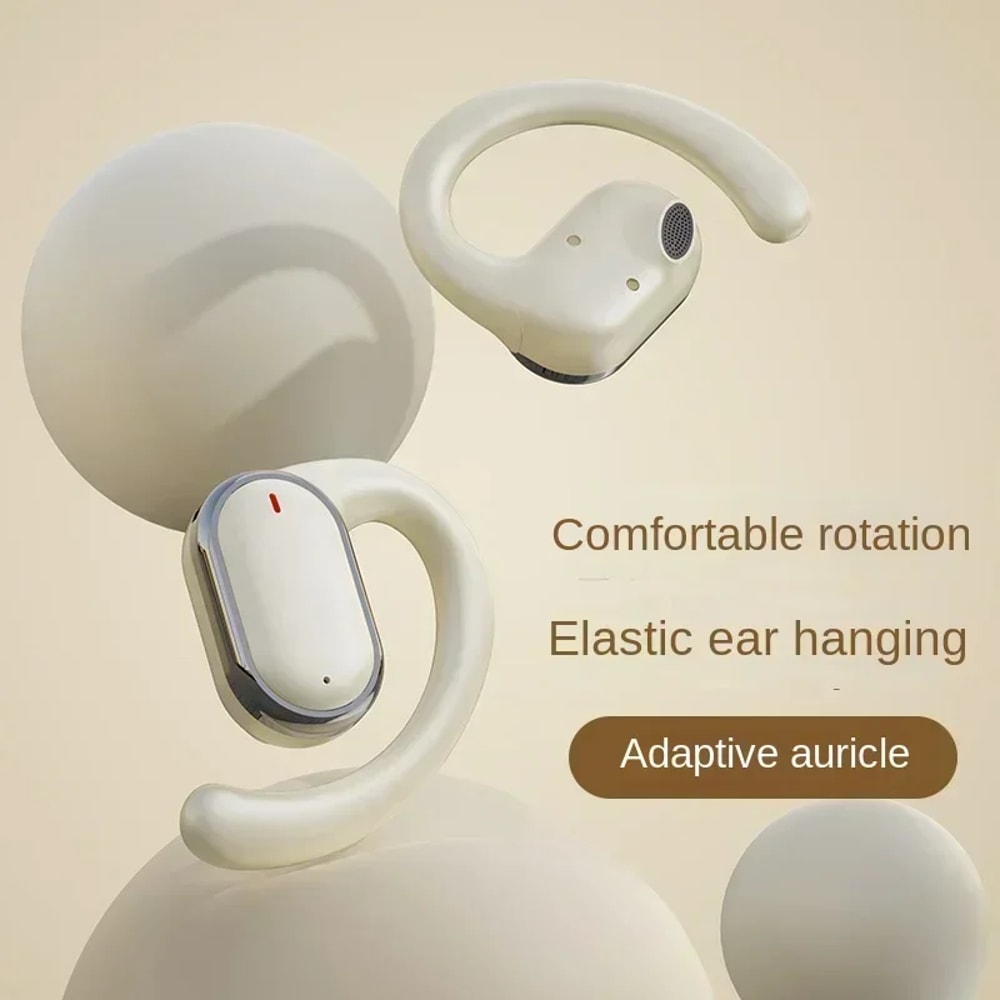 TWS Wireless Earbuds with Rotatable Fit Waterproof Bluetooth Sports Headset