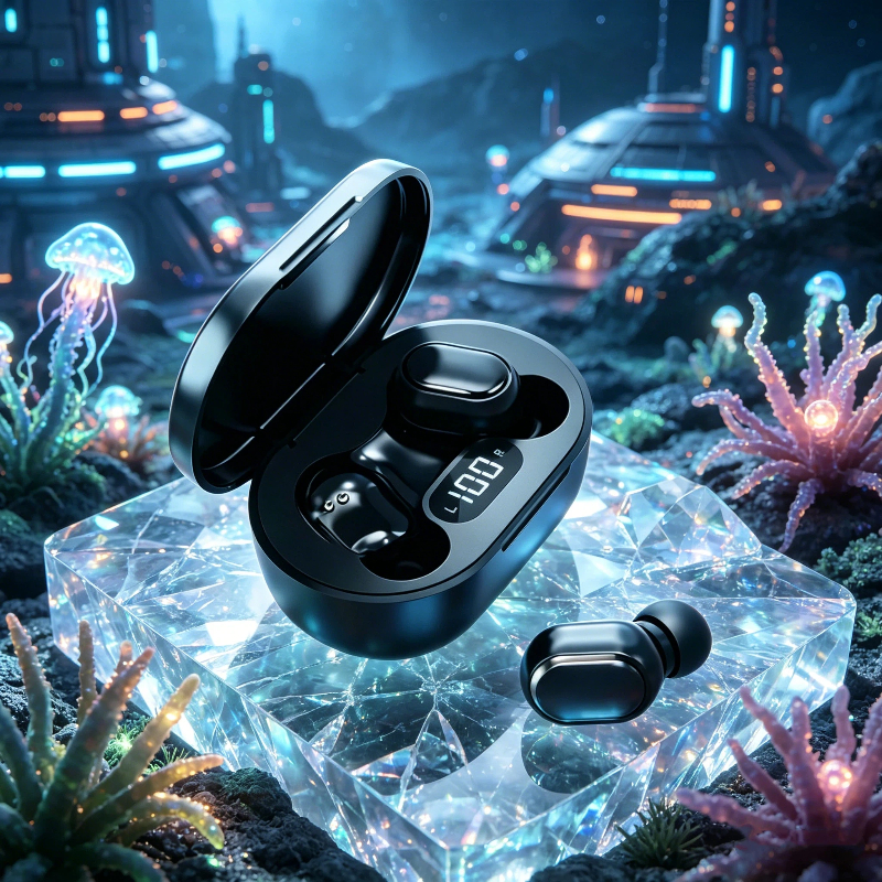 Wireless Earbuds With Mic TWS Bluetooth Headphones For HiFi Stereo Sound 1